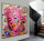 140cm x 140cm  XXL Gemälde großes Bild Leinwand Popart Acryl Mix Mischtechnik