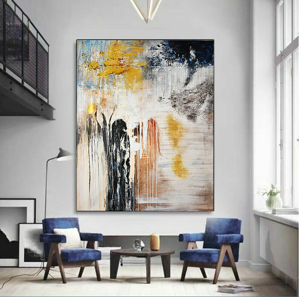 150 X 200 Original XXL Acryl Gem lde Gro es Bild Kunst Acrylbild Lein 